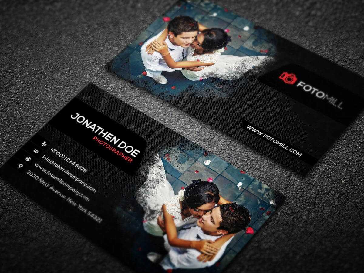 006 Photographer Business Card Template Psd Free Beautiful with Photography Business Card Template Photoshop