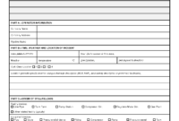010 Free Car Accident Report Form Template Ideas Incident intended for Ohs Incident Report Template Free