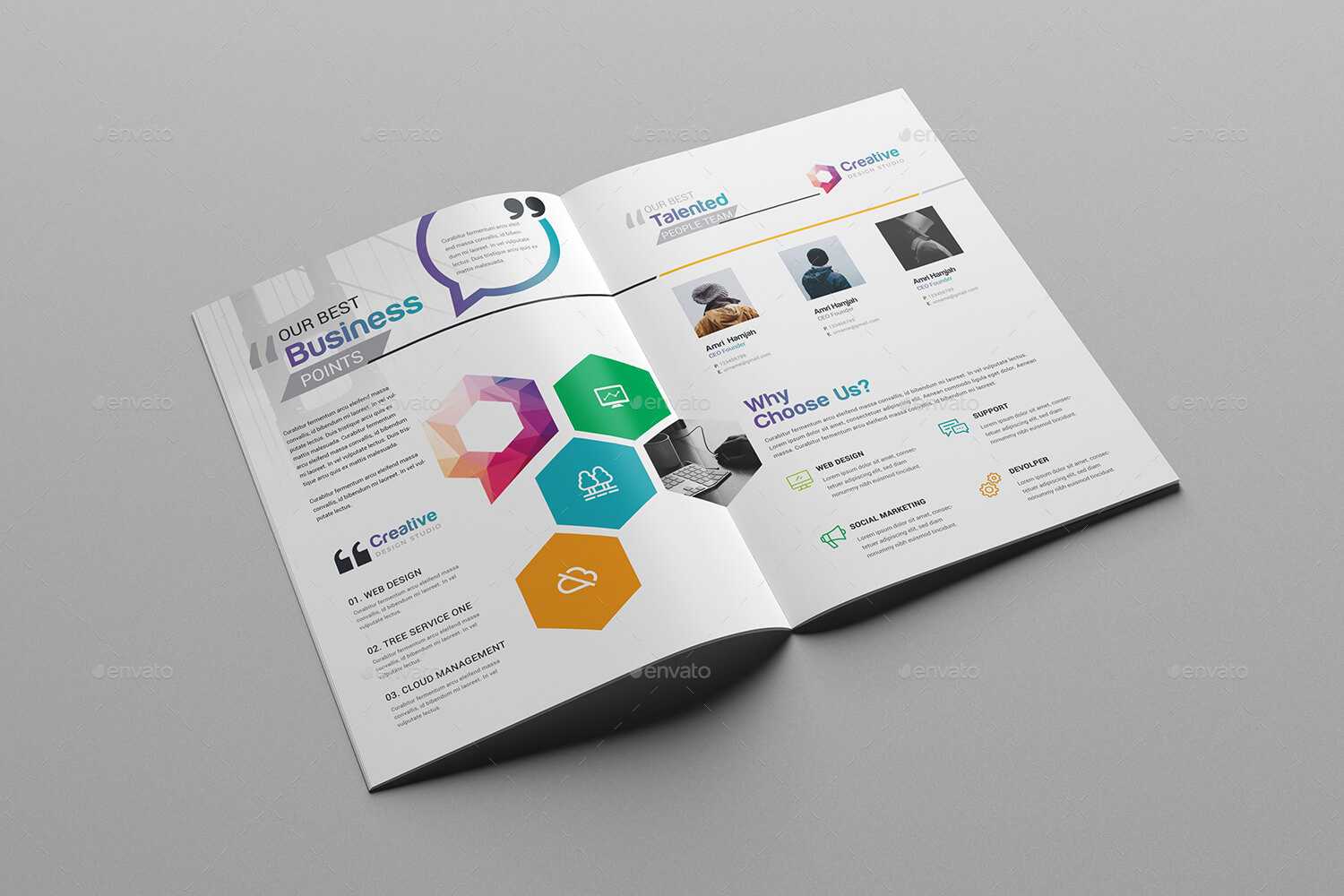 027 Fold Brochure Template Free Download Psd 02 Bifold Image intended for Two Fold Brochure Template Psd