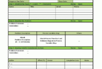 283548 8D Report Template | Wiring Library in 8D Report Template Xls