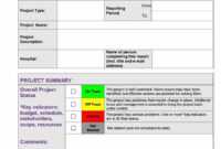 40+ Project Status Report Templates [Word, Excel, Ppt] ᐅ within Project Daily Status Report Template