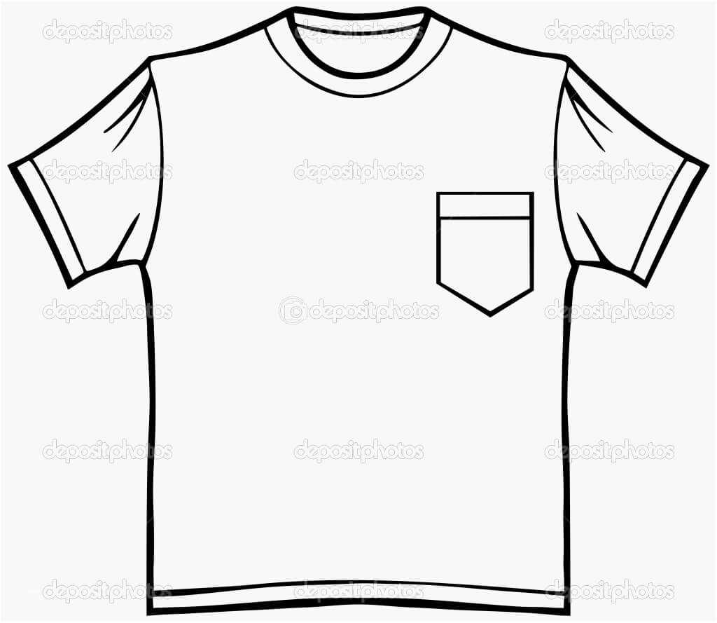 Blank T Shirt Drawing | Free Download Best Blank T Shirt pertaining to Blank Tshirt Template Pdf