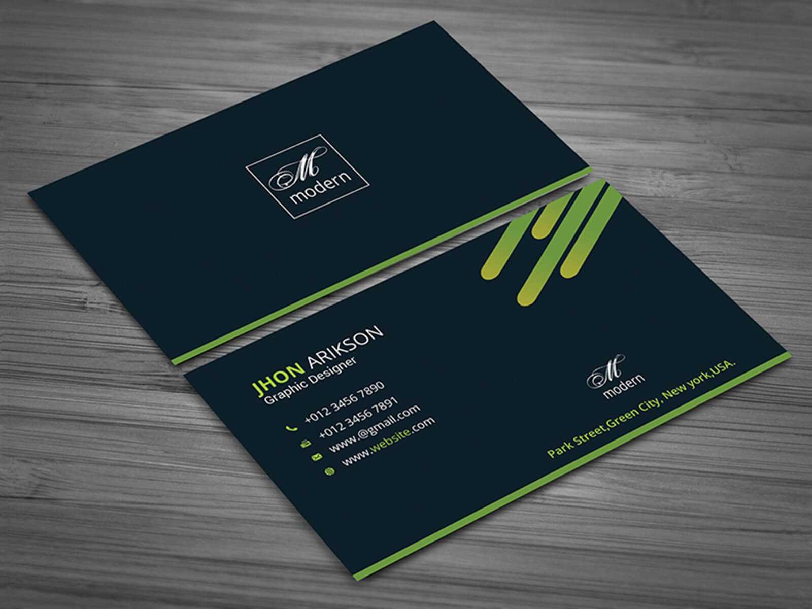 Business Card Templateakhtar Jahan On Dribbble pertaining to Buisness Card Template