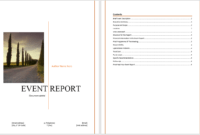Event Report Template - Microsoft Word Templates with Microsoft Word Templates Reports