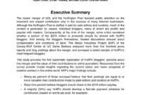 Executive Summary Report Template Word Doc Internal Audit within Executive Summary Report Template