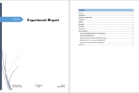 Experiment Report Template - Microsoft Word Templates for Lab Report Template Word