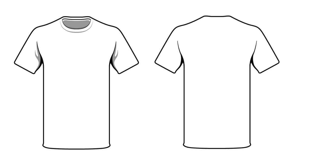 Free Blank Tshirt, Download Free Clip Art, Free Clip Art On with regard to Blank Tshirt Template Pdf