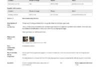 Free Non Conformance Report Template (Better Than Pdf And for Non Conformance Report Template