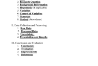 Ib Biology Lab Report Template pertaining to Science Experiment Report Template