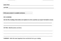Non Fiction Book Report Template Middle School | How To for Middle School Book Report Template